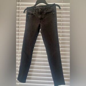 American Eagle Outfitters Women's Dark Gray Skinny Jeans